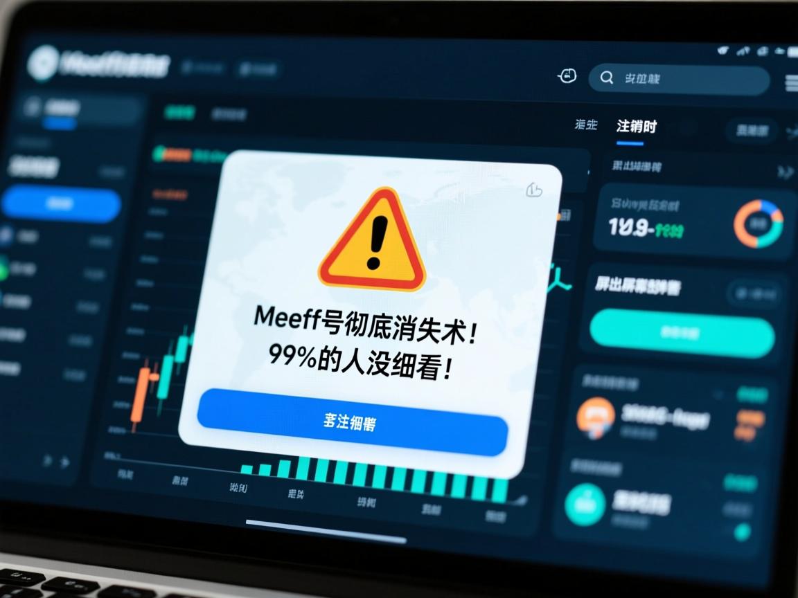 Meeff账号彻底消失术!注销时屏幕弹出的秘密警告,99%的人没细看!