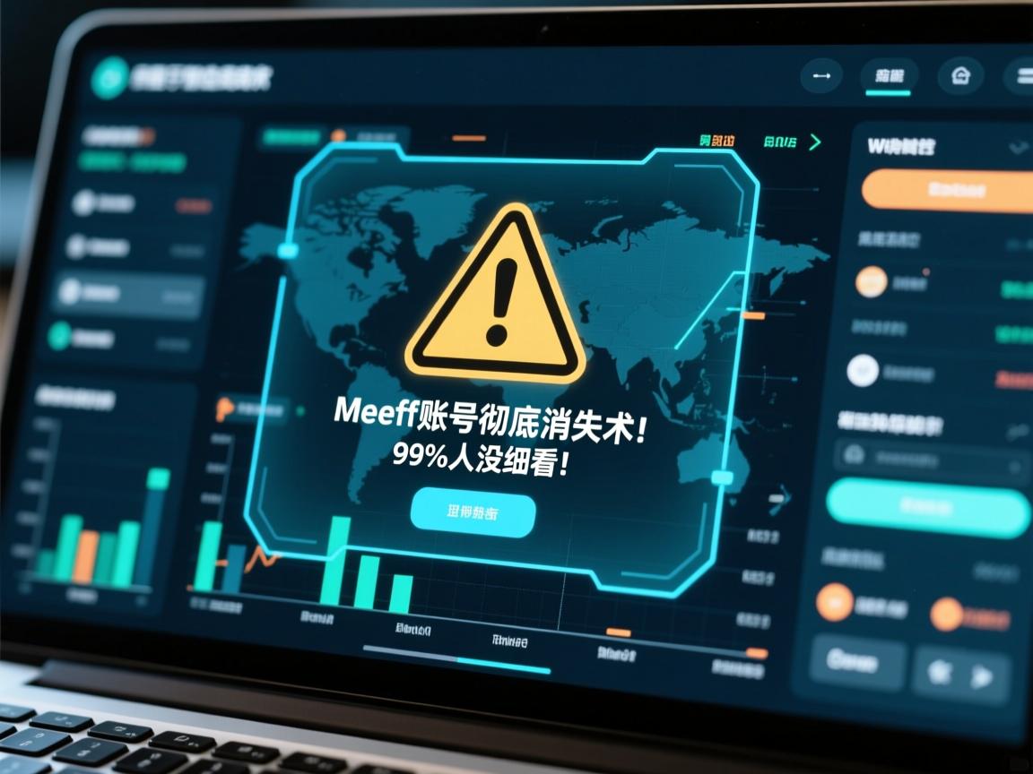 Meeff账号彻底消失术!注销时屏幕弹出的秘密警告,99%的人没细看!