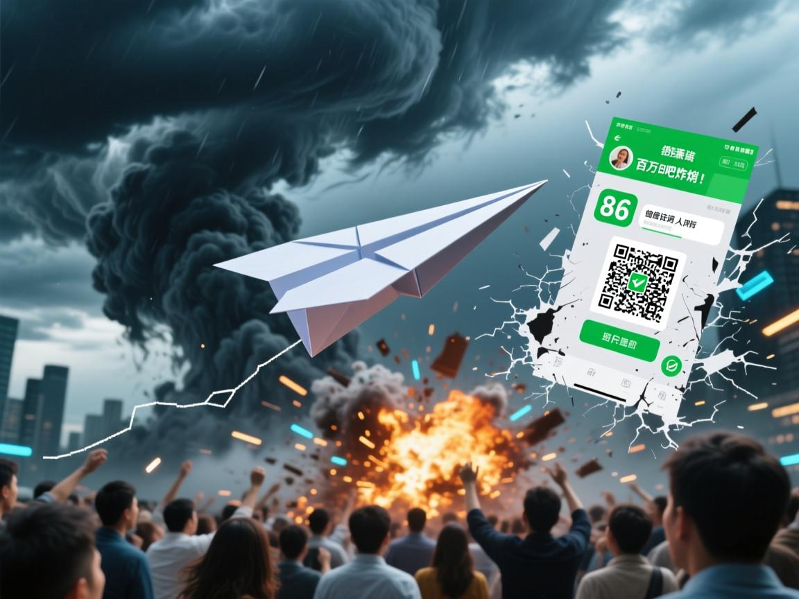 纸飞机失联风暴,86短信验证码人间蒸发,百万用户贴吧炸锅!