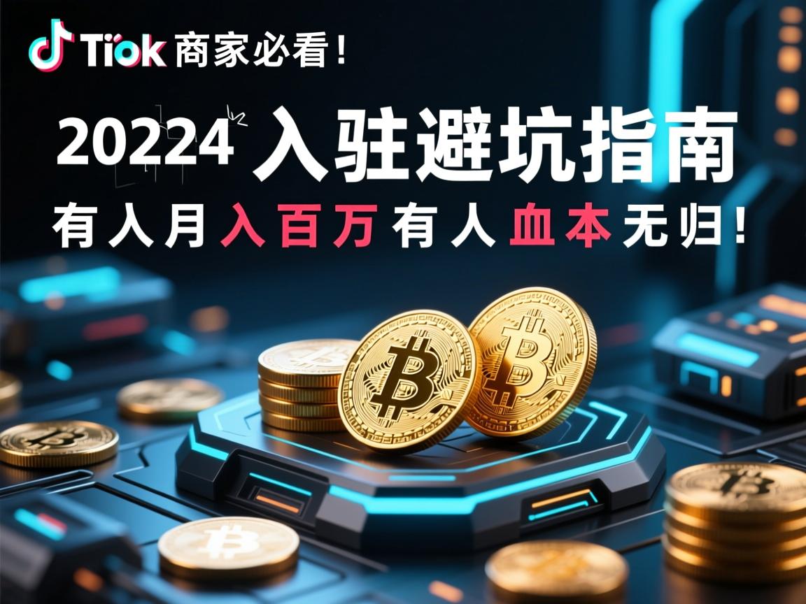 TikTok商家必看!2024最新入驻避坑指南,有人月入百万有人血本无归!