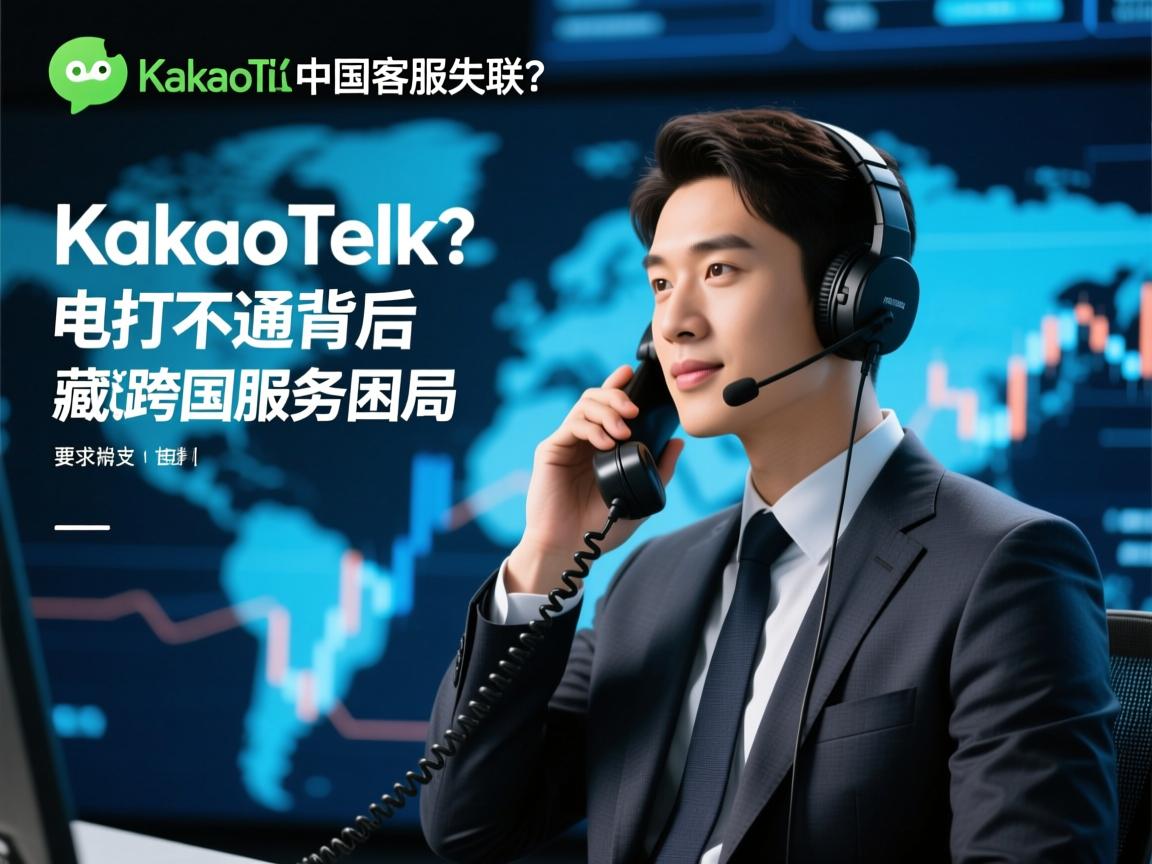 KakaoTalk中国客服失联?电话打不通背后竟藏跨国服务困局