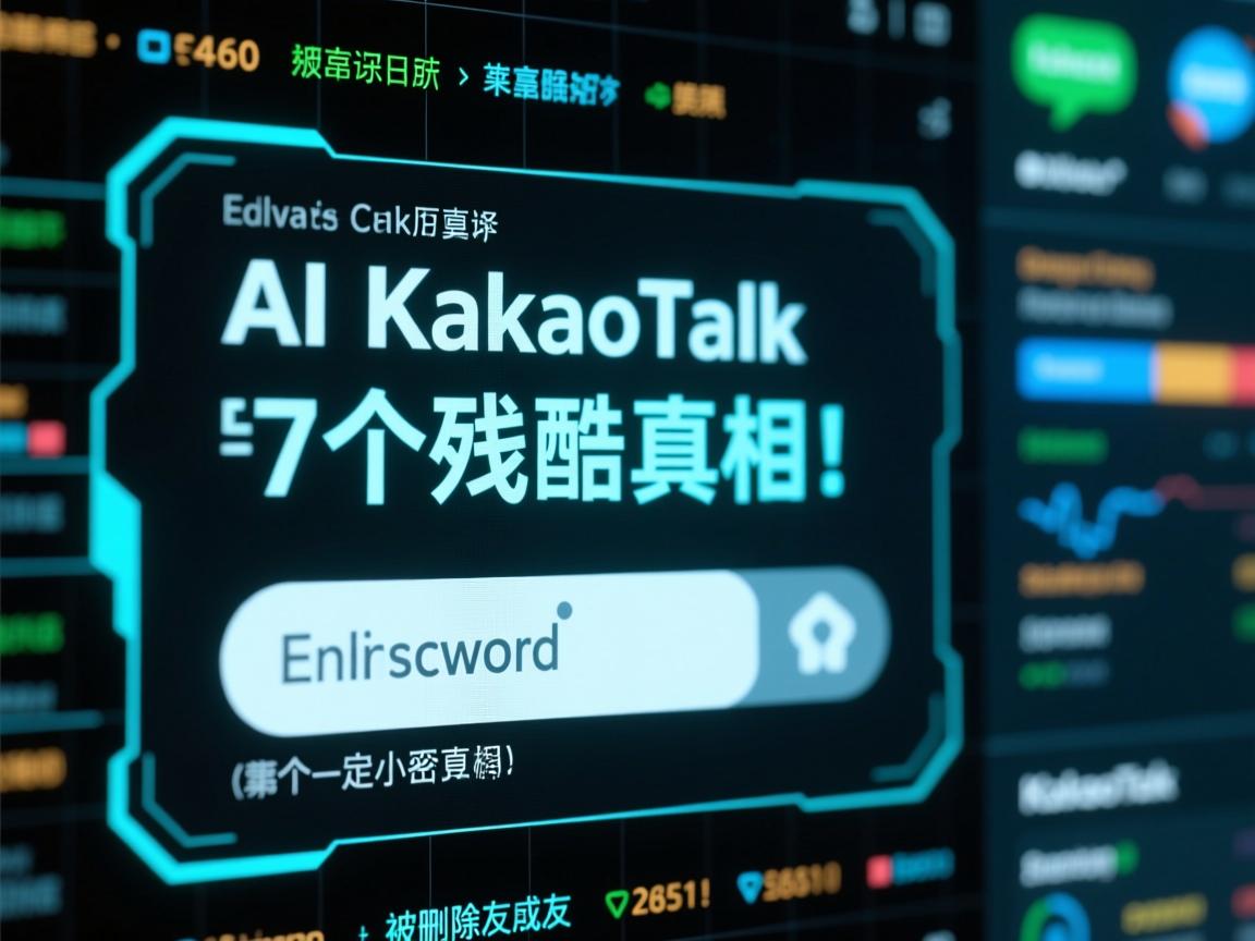 AI破译KakaoTalk删除密码,被删好友的7个残酷真相!