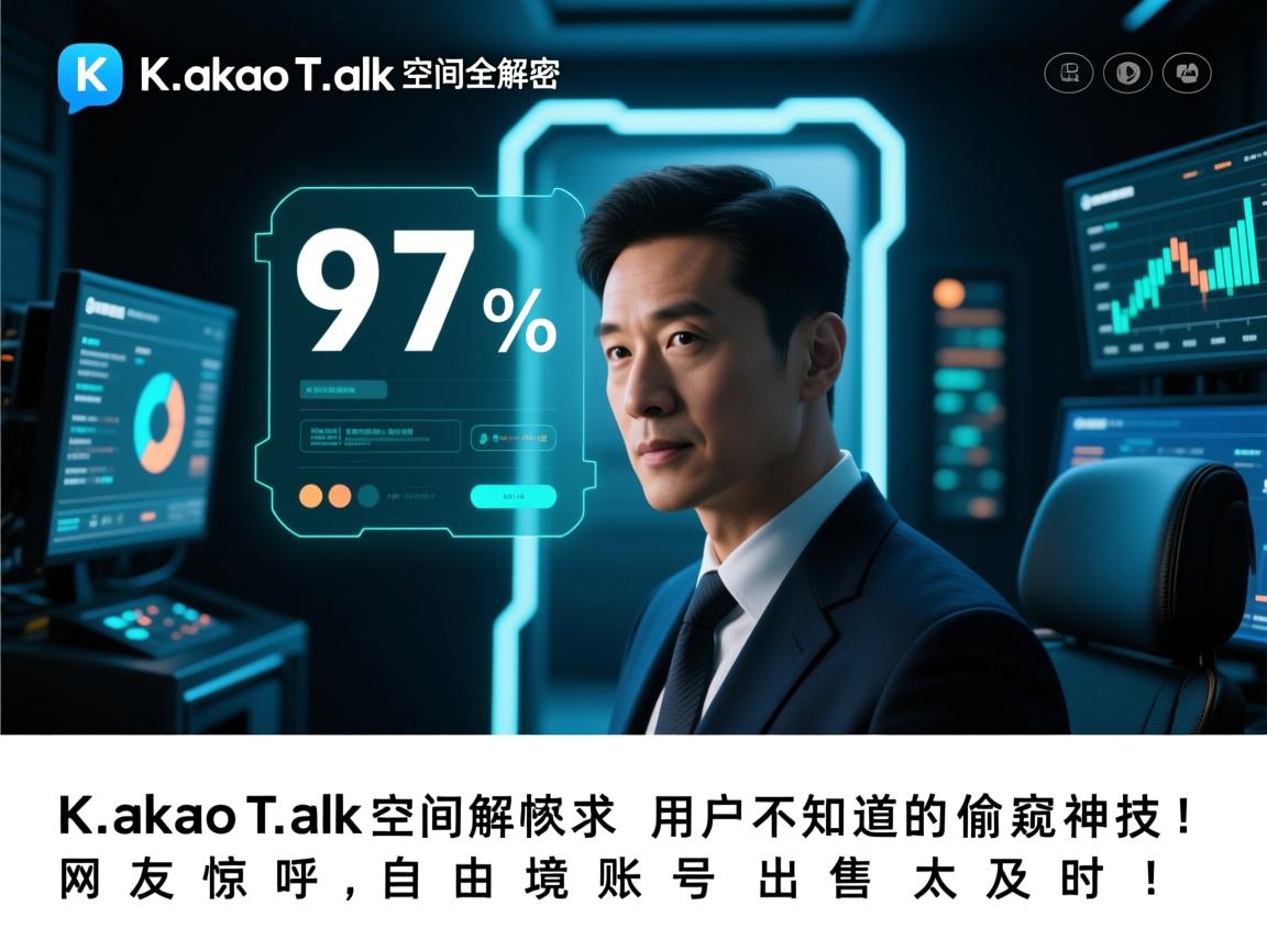 KakaoTalk空间全解密,97%用户不知道的偷窥神技!网友惊呼,自由境账号出售太及时!