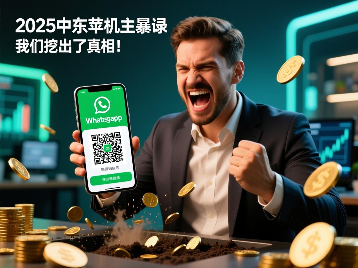 2025中东苹果机主暴怒实录，WhatsApp验证码人间蒸发，我们挖出了真相！