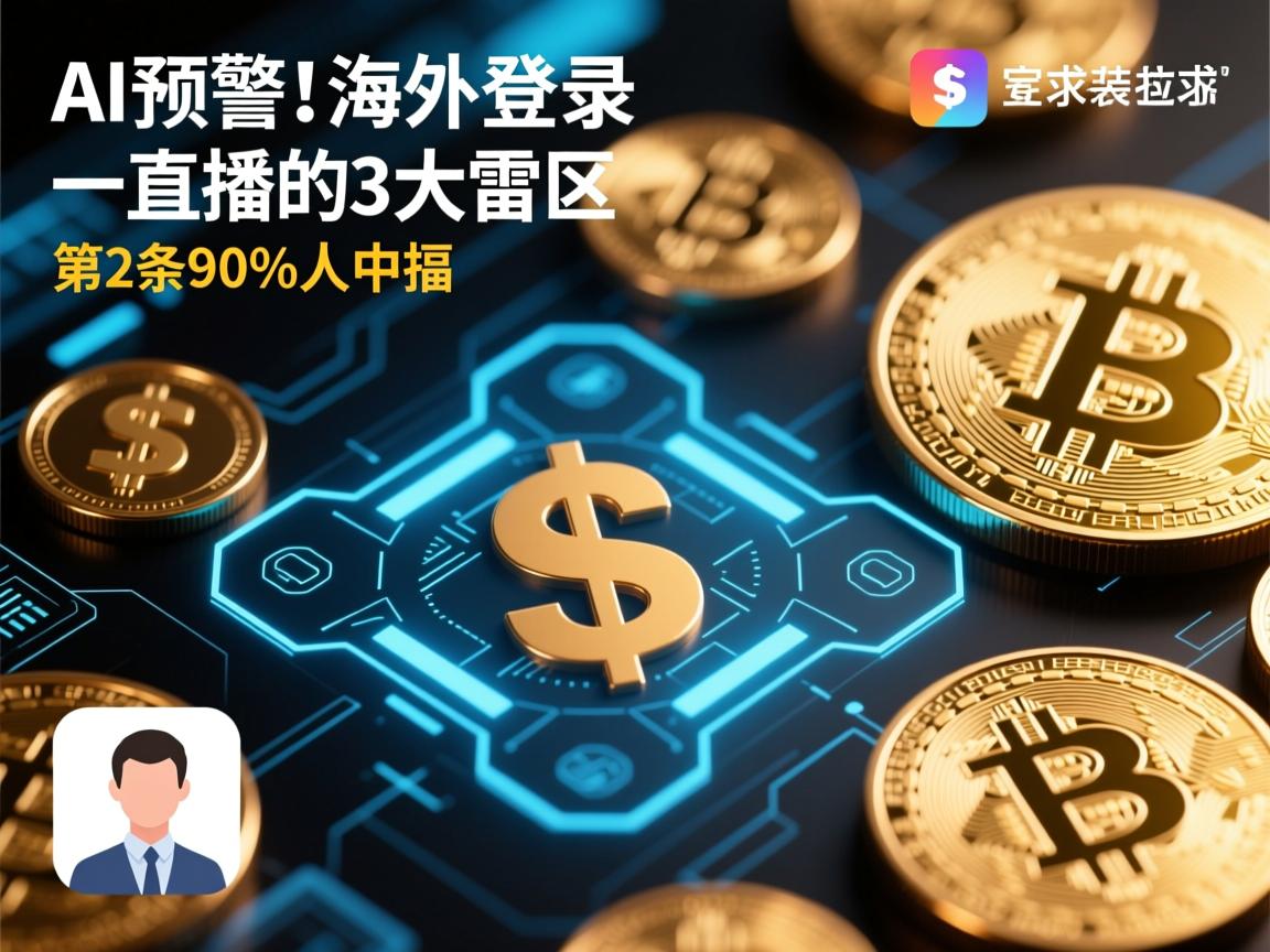 AI预警!海外登录一直播的3大雷区,第2条90%人中招