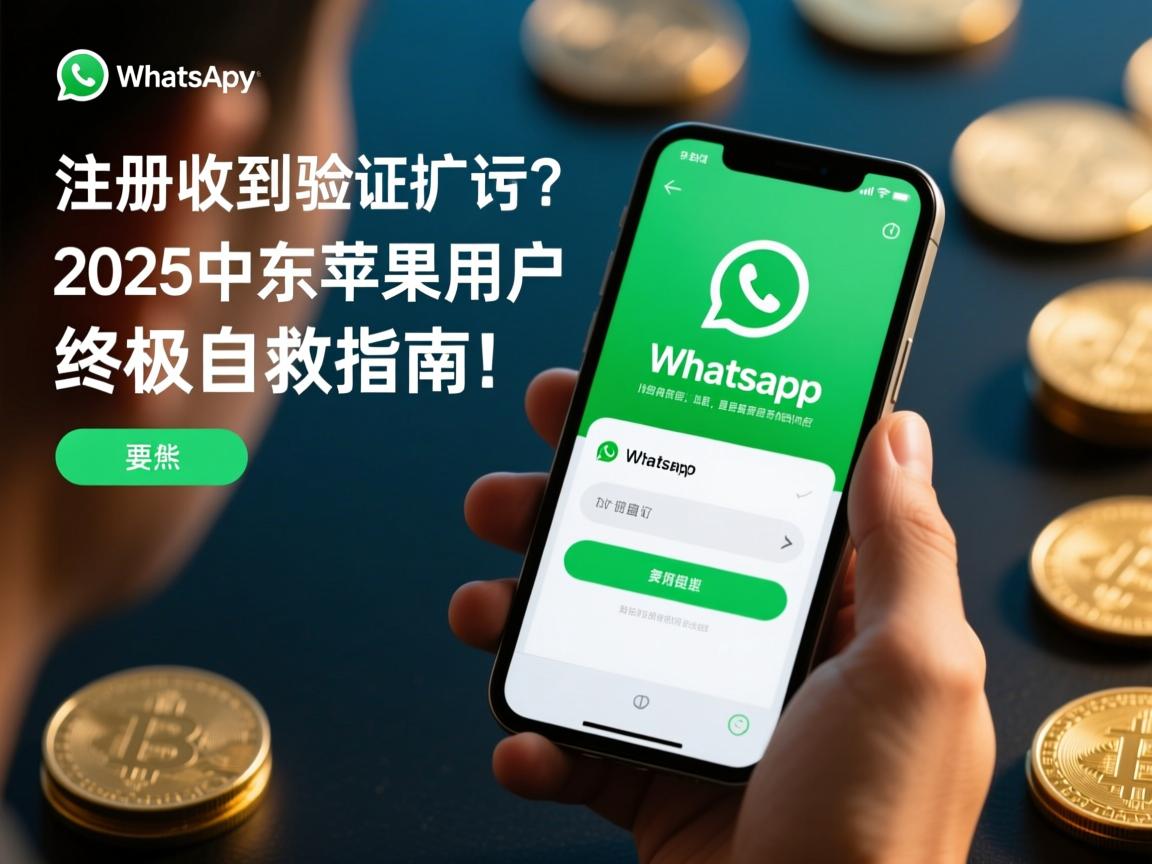 WhatsApp注册收不到验证码?2025中东苹果用户终极自救指南!