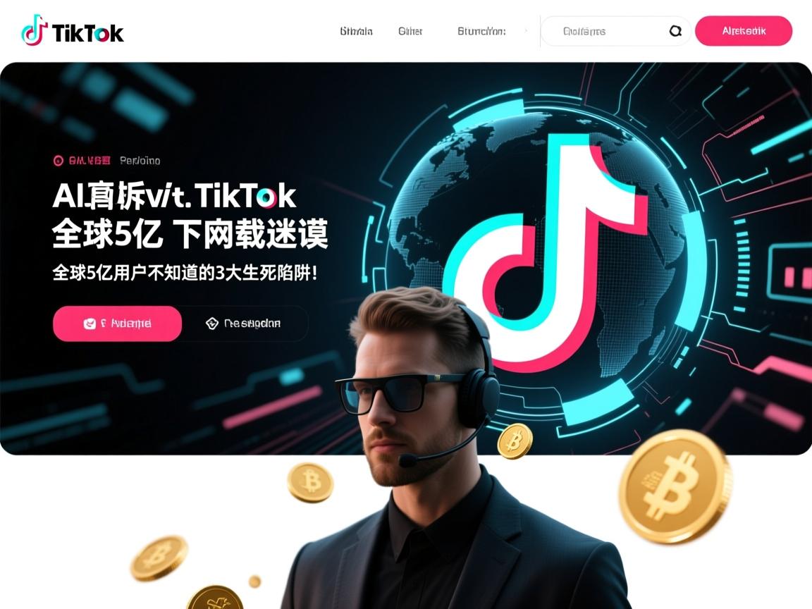AI拆解TikTok官网下载迷局，全球5亿用户不知道的3大生死陷阱！