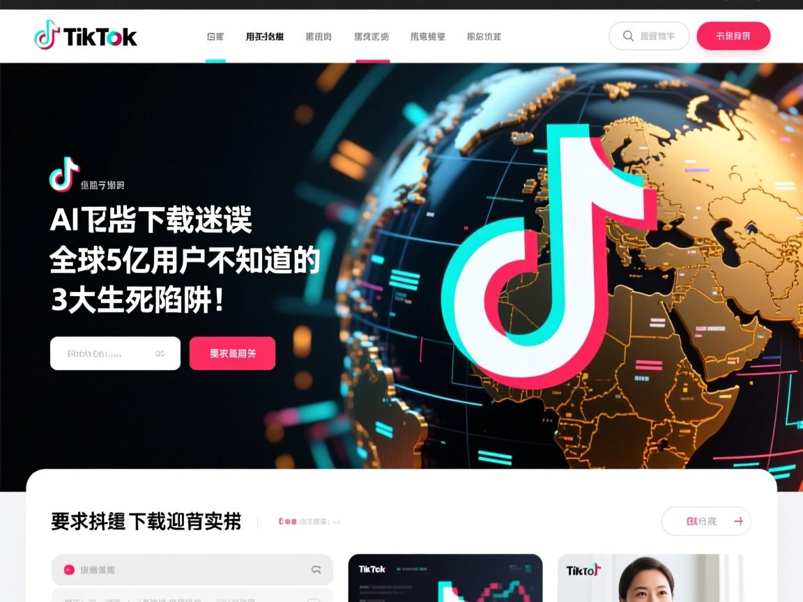 AI拆解TikTok官网下载迷局,全球5亿用户不知道的3大生死陷阱!