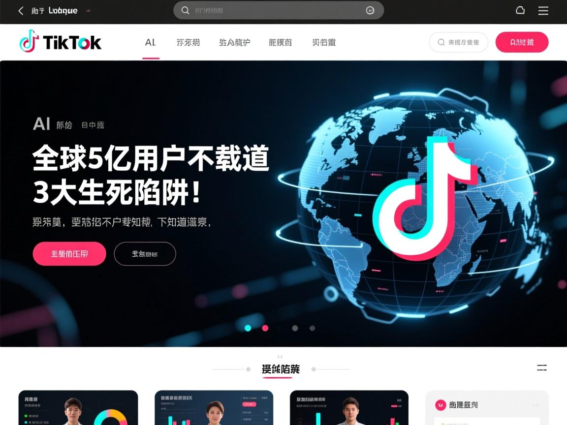 AI拆解TikTok官网下载迷局,全球5亿用户不知道的3大生死陷阱!