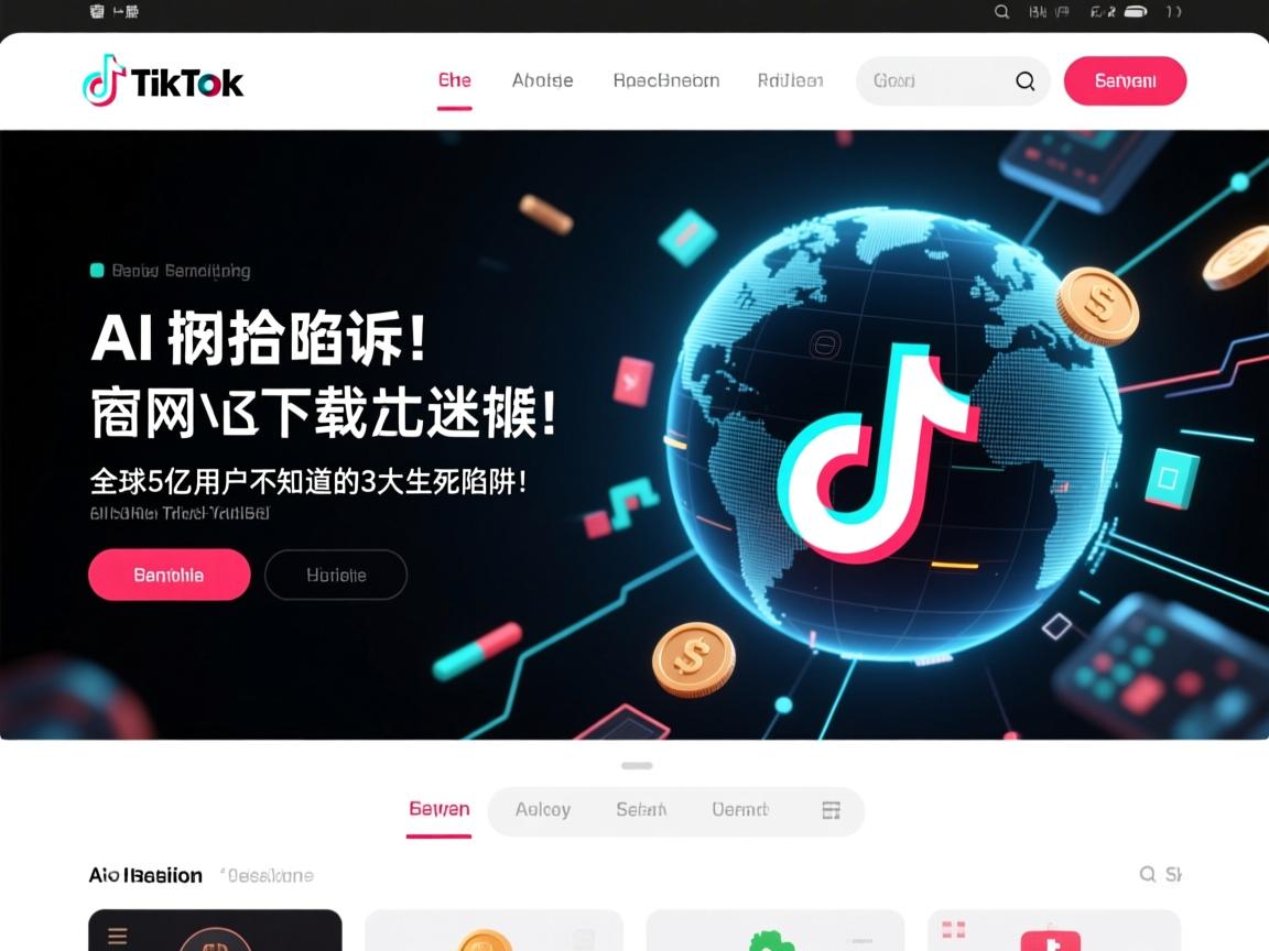 AI拆解TikTok官网下载迷局,全球5亿用户不知道的3大生死陷阱!