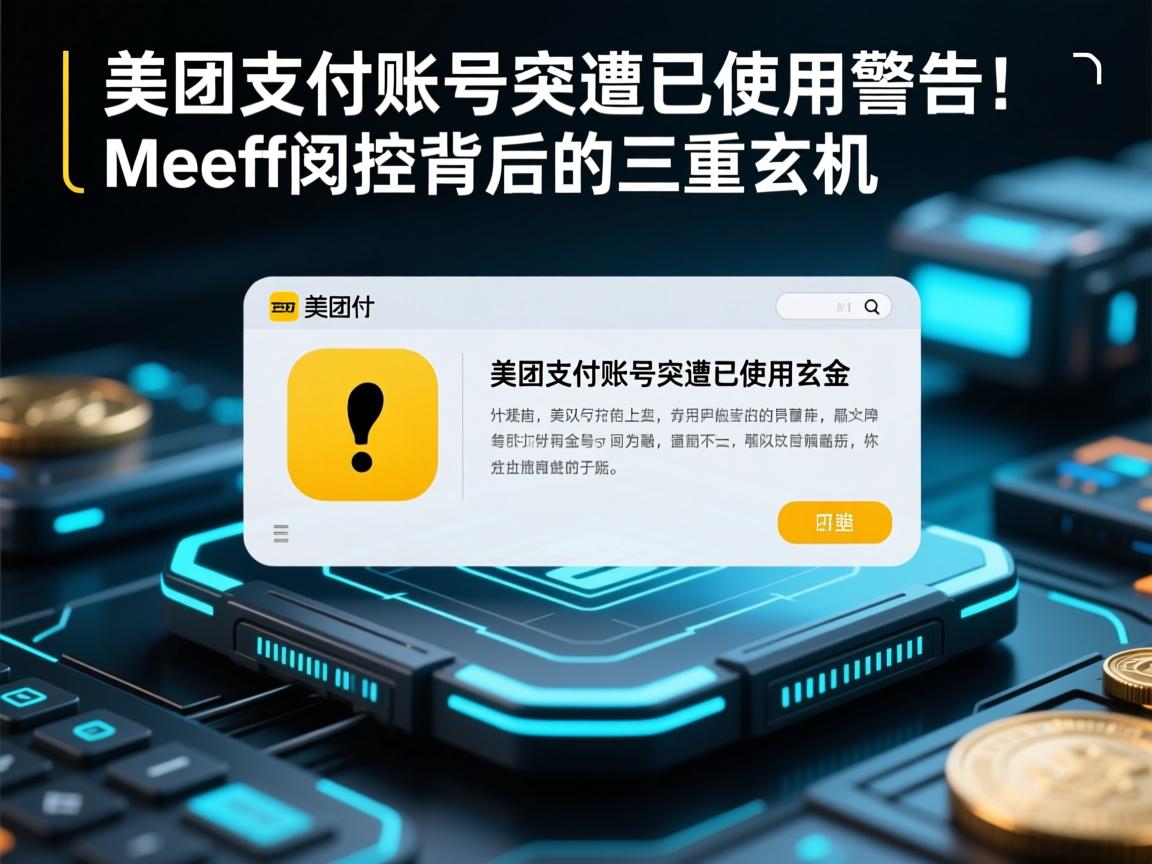 美团支付账号突遭已使用警告!Meeff风控背后的三重玄机