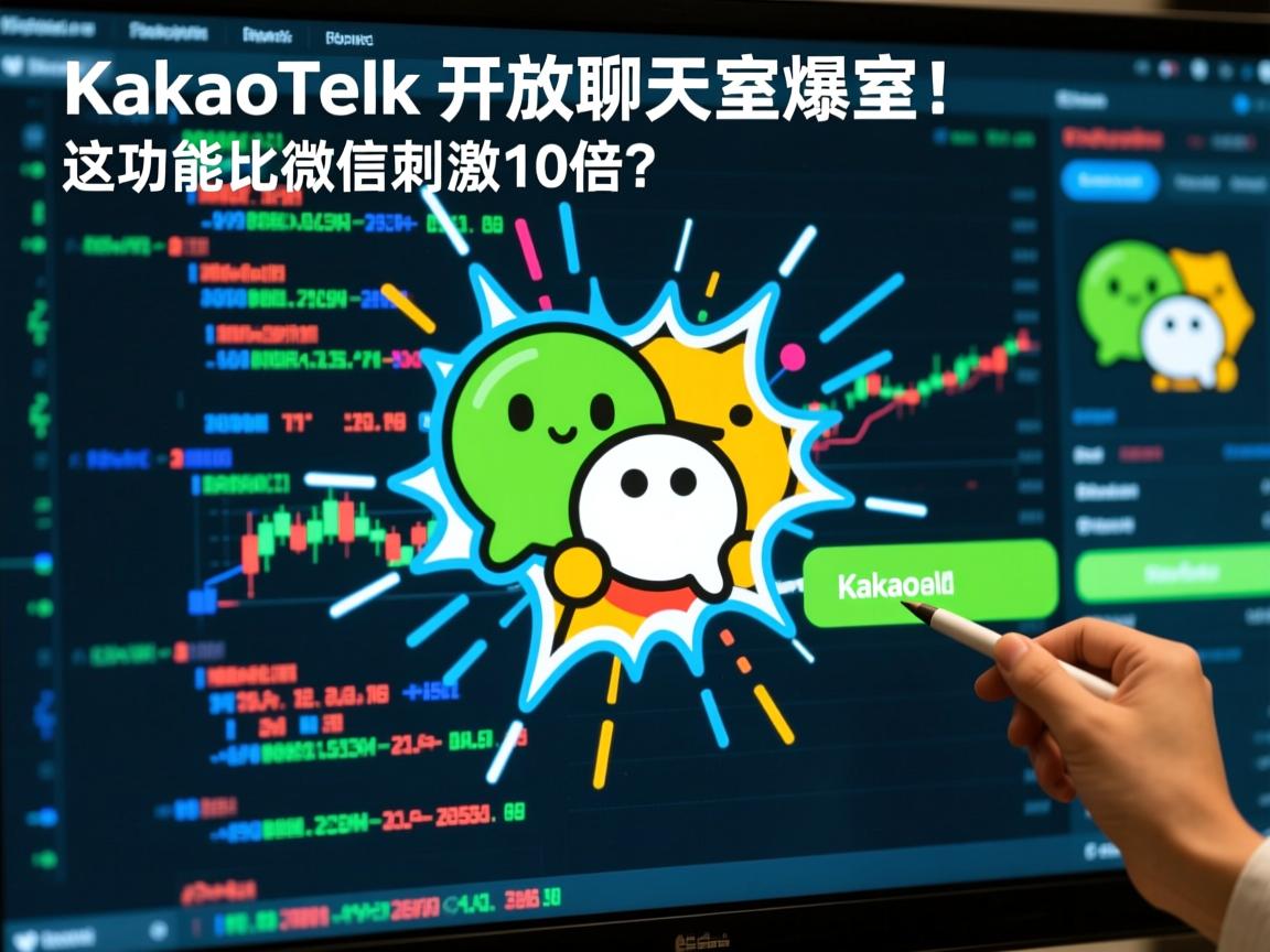 KakaoTalk开放聊天室代码曝光!韩国网友实测,这功能比微信刺激10倍?