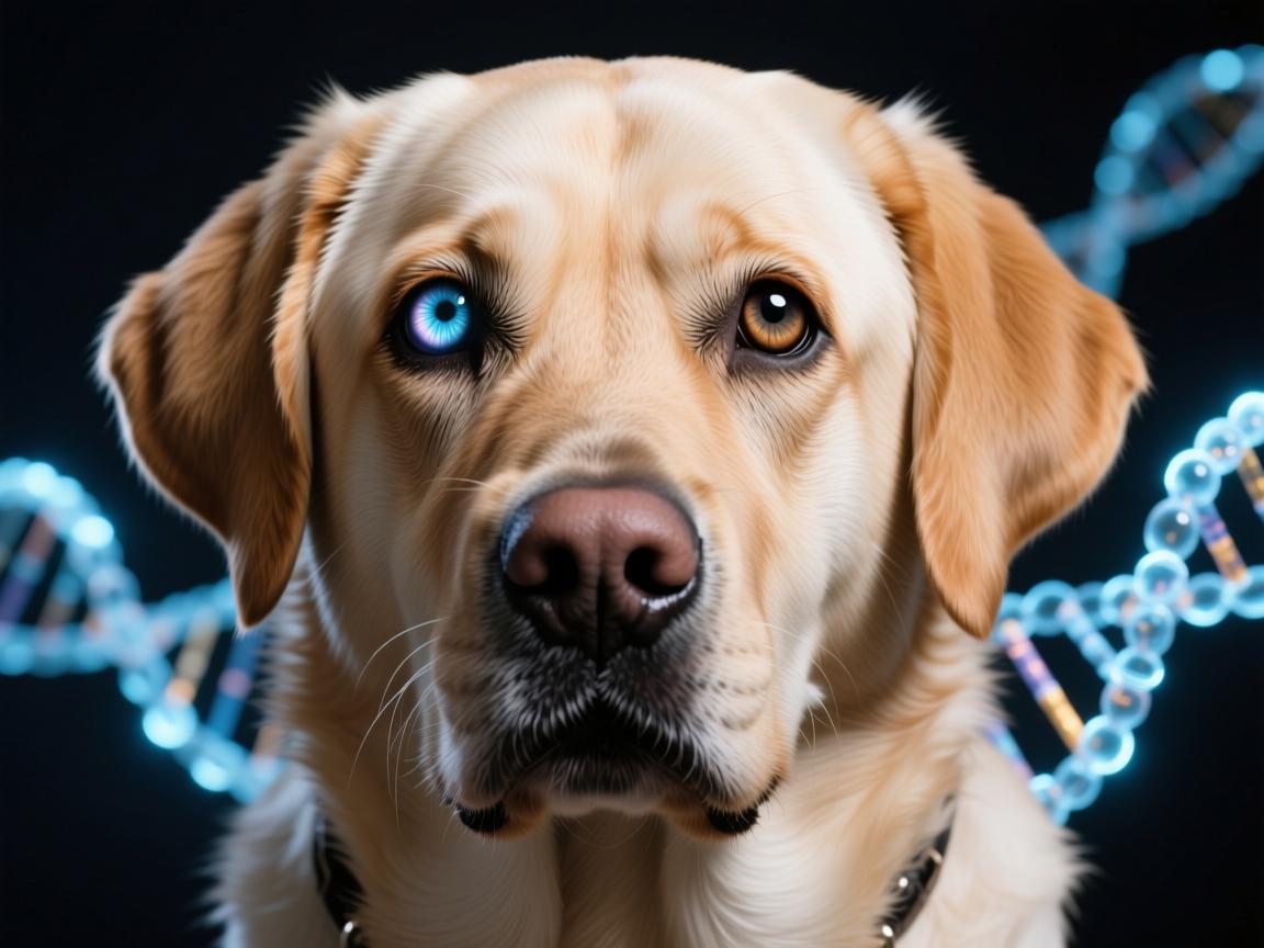 拉布拉多变种32,基因编辑下的魔法眼与百年犬种标准的世纪碰撞