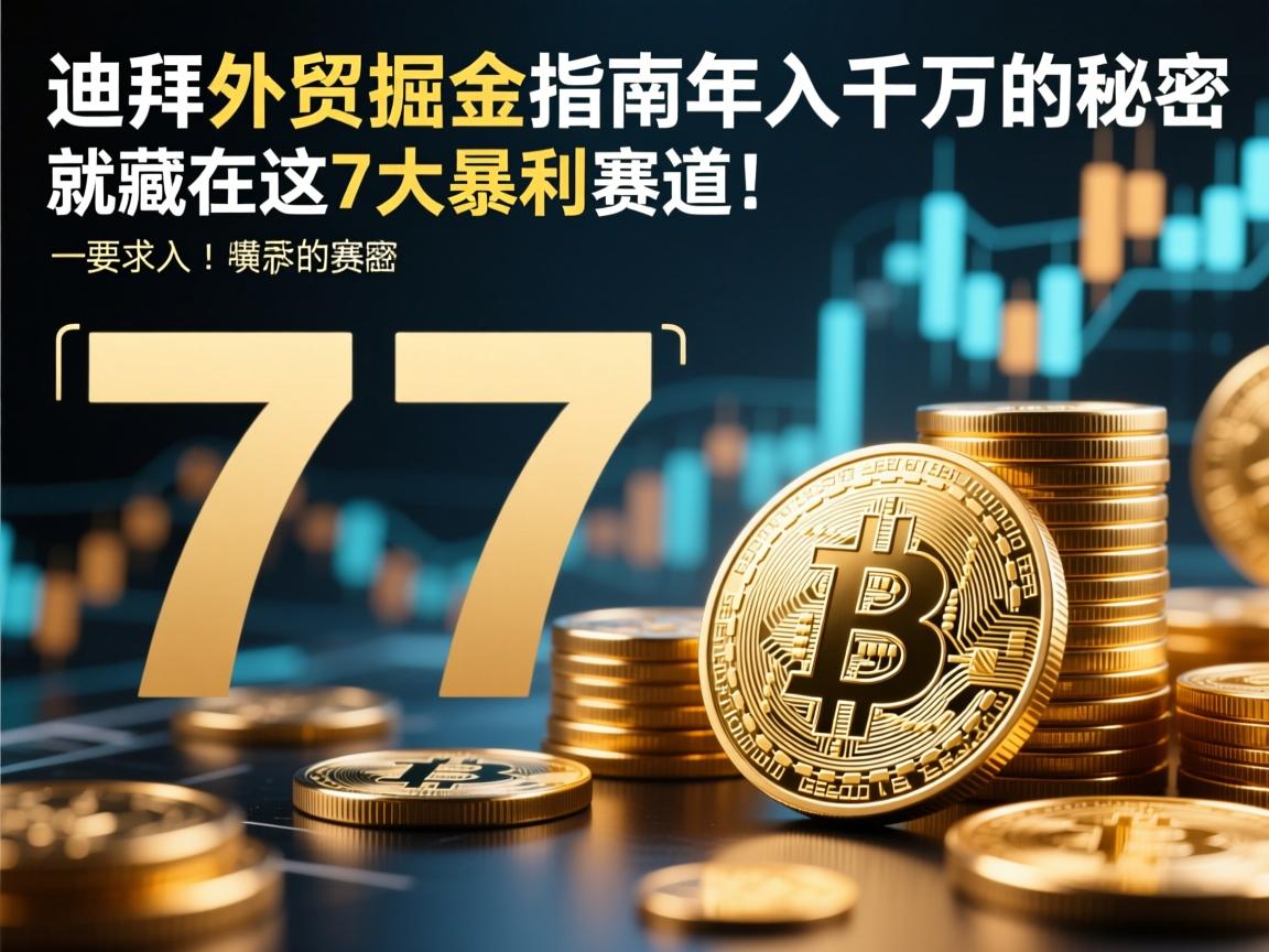 迪拜外贸掘金指南,年入千万的秘密,就藏在这7大暴利赛道!