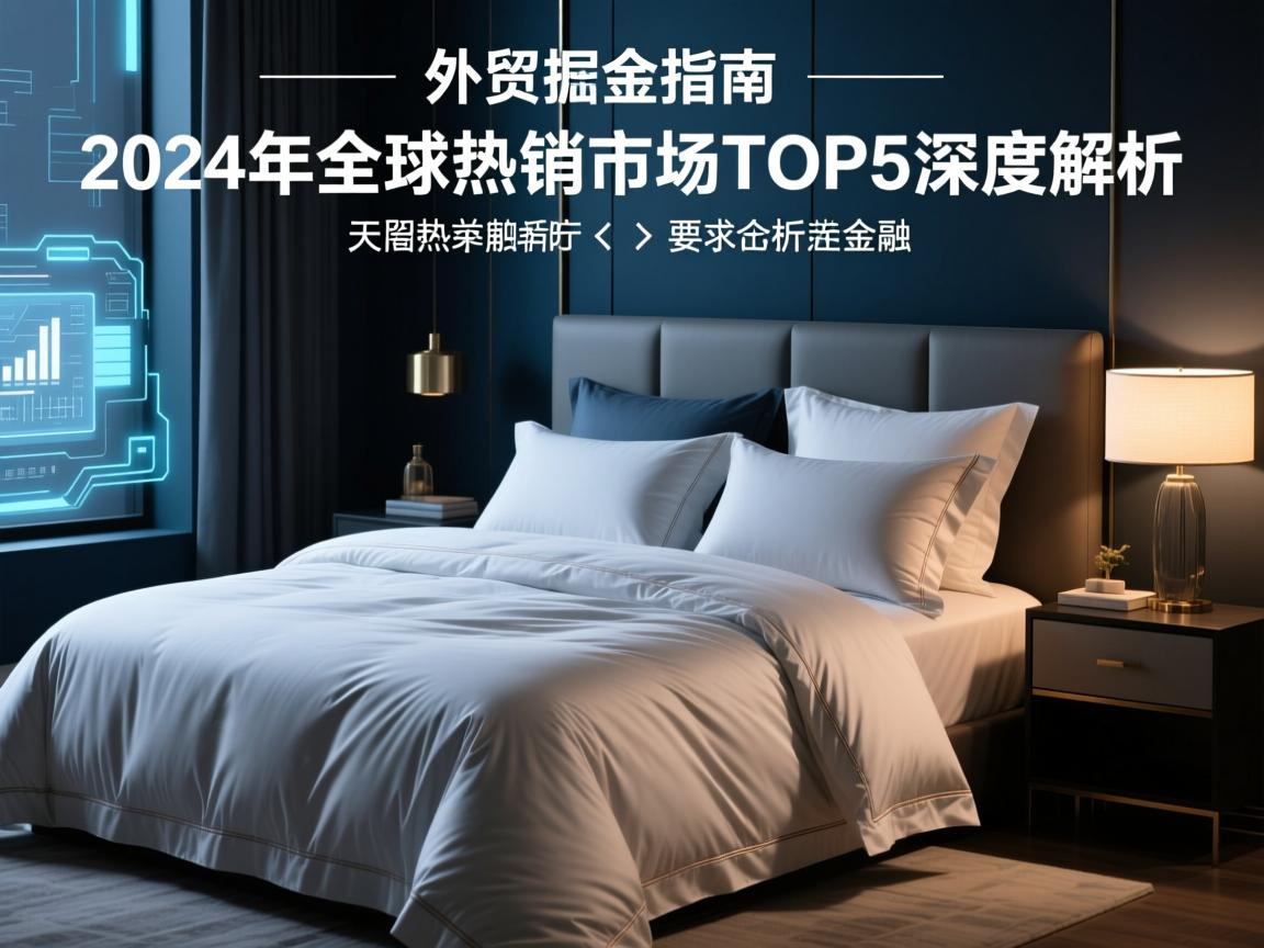床上用品外贸掘金指南,2024年全球热销市场TOP5深度解析