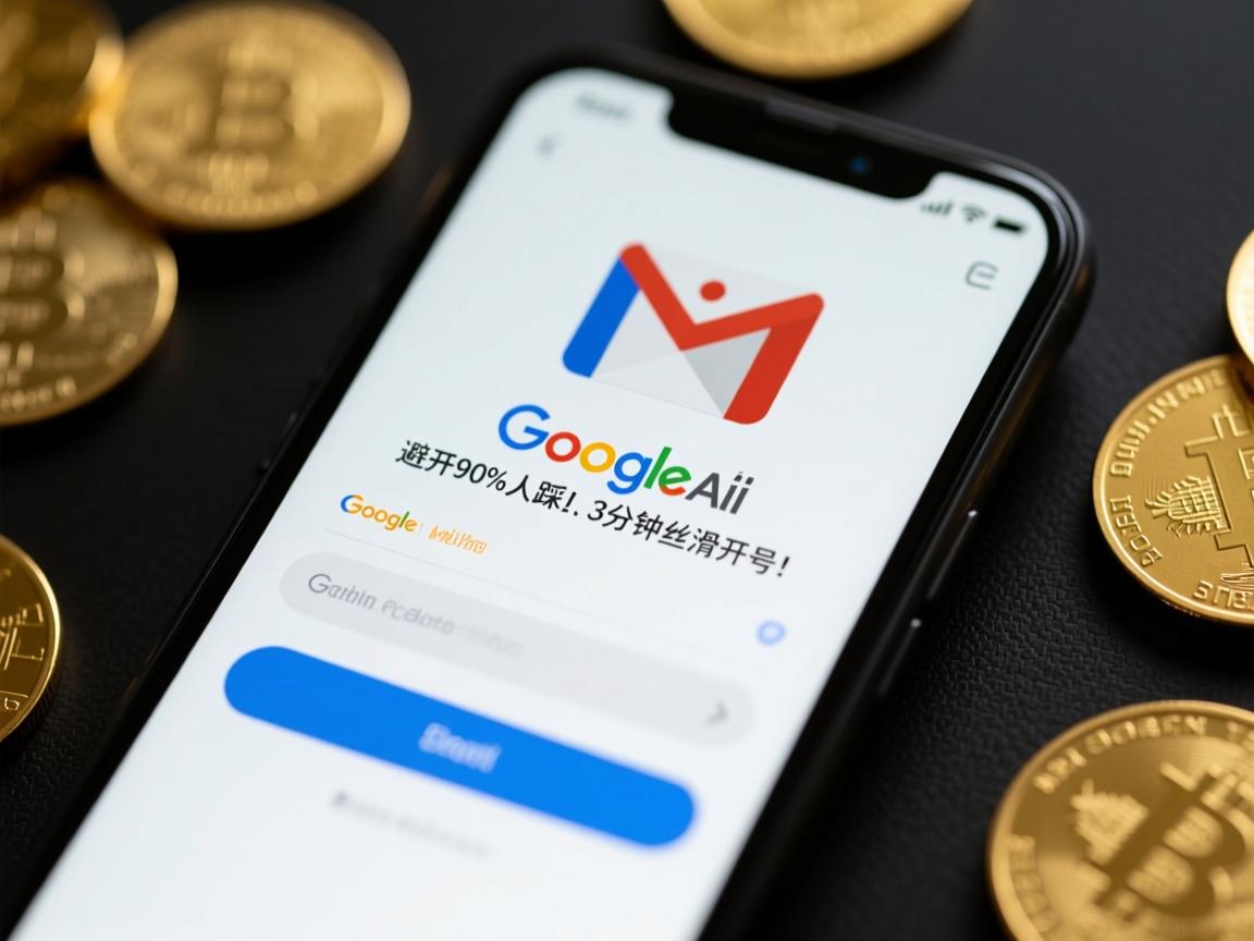 谷歌邮箱手机注册终极指南,避开90%人踩的坑,3分钟丝滑开号!