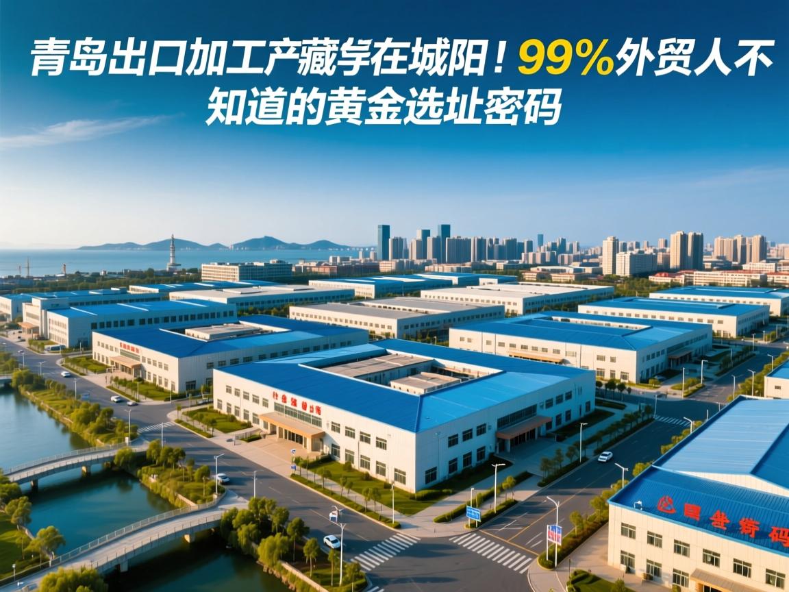 青岛出口加工区藏身城阳!99%外贸人不知道的黄金选址密码