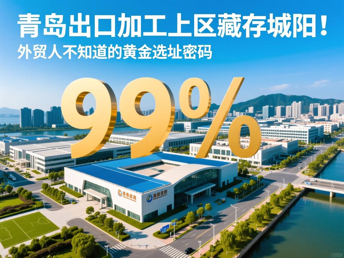 青岛出口加工区藏身城阳!99%外贸人不知道的黄金选址密码