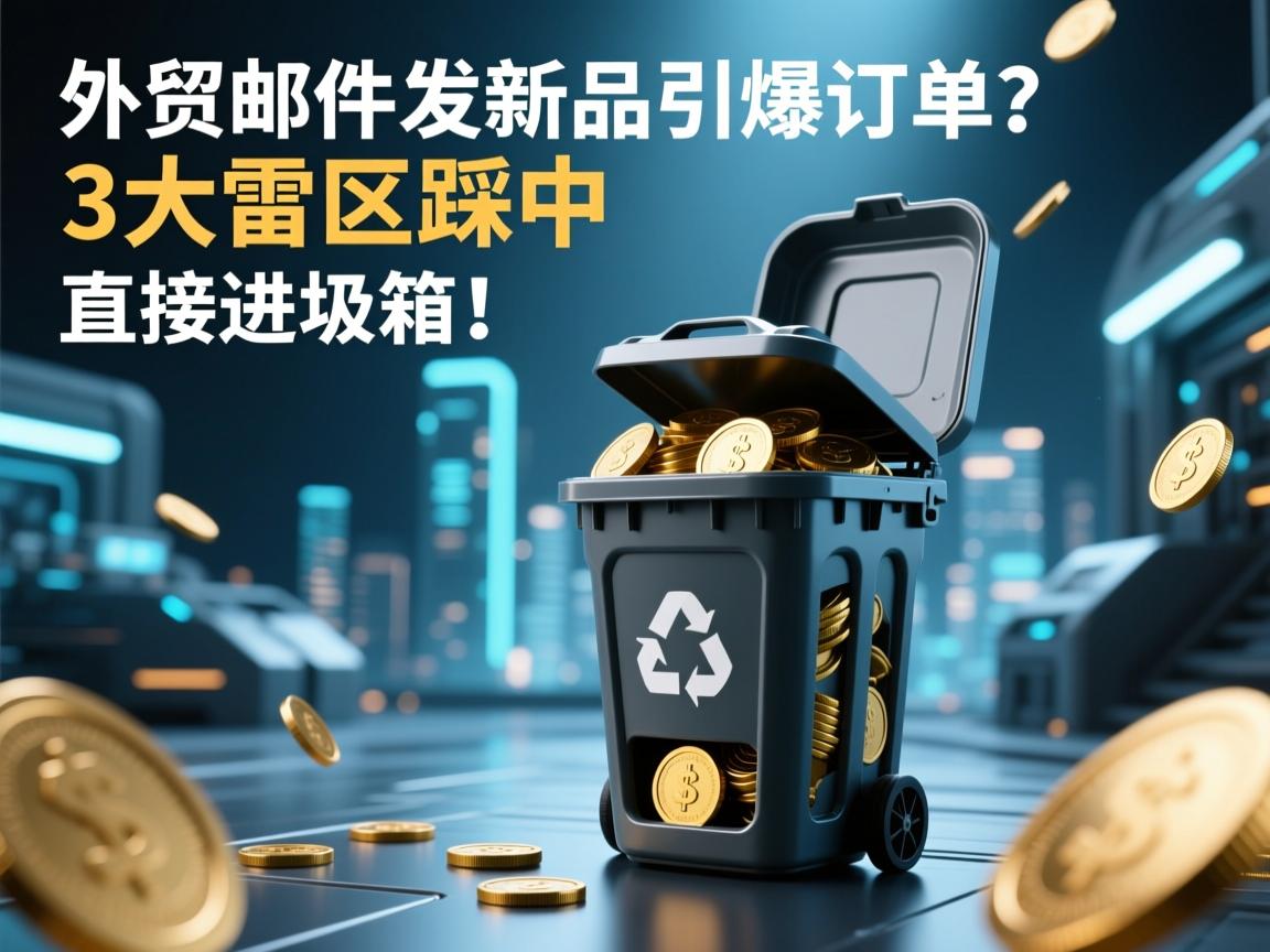 外贸邮件发新品引爆订单?3大雷区踩中直接进垃圾箱!