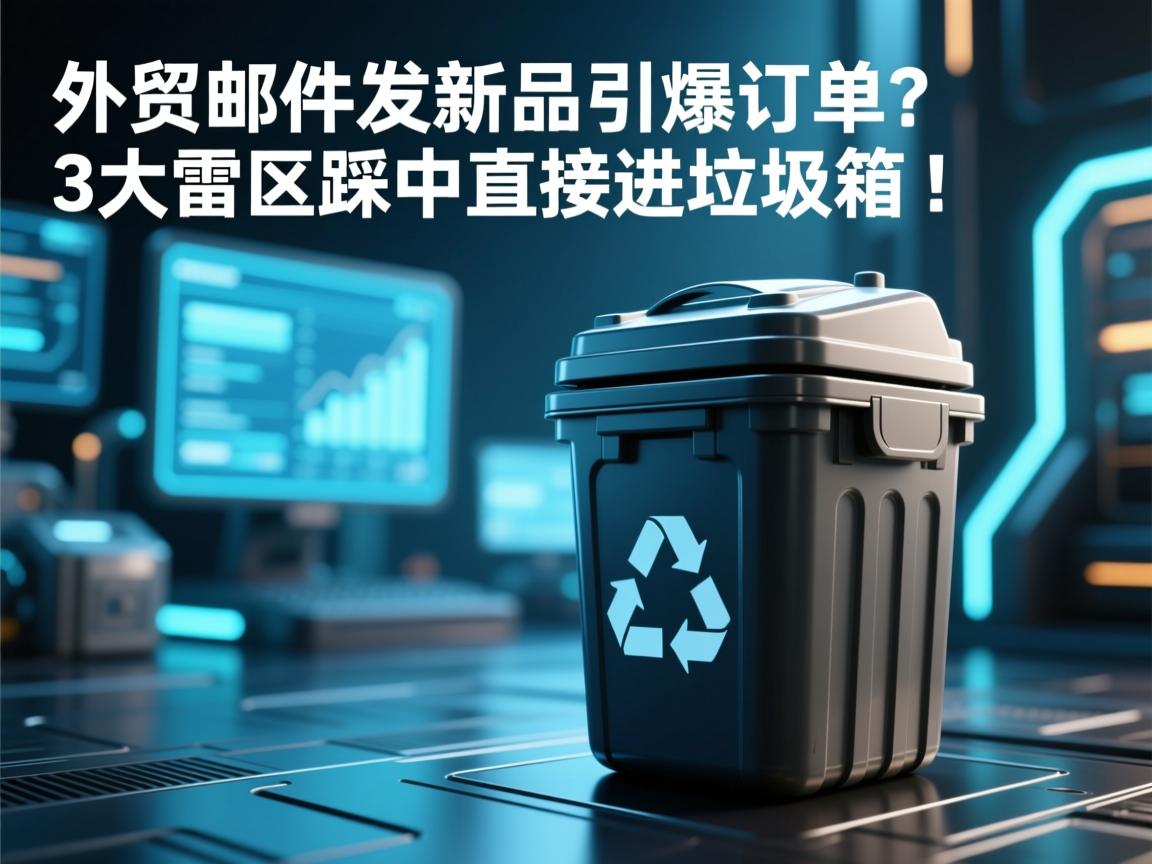 外贸邮件发新品引爆订单?3大雷区踩中直接进垃圾箱!