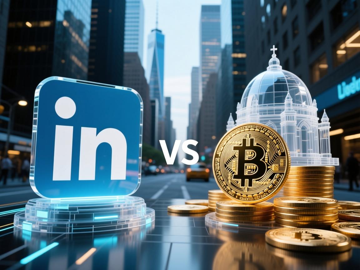 LinkedIn纽约VS Facebook纽约,透明王国与加密帝国的终极对决