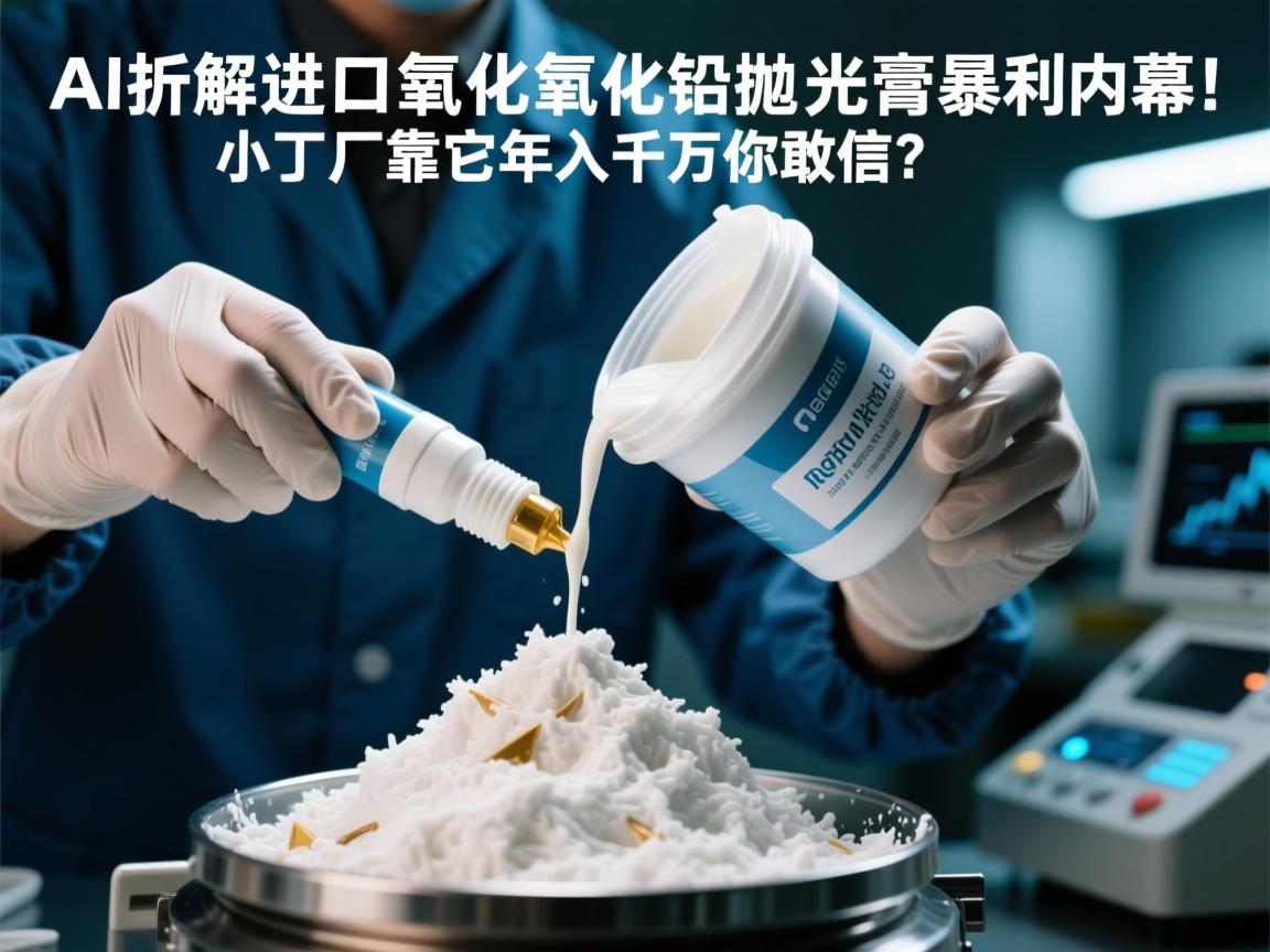 AI拆解进口氧化铝抛光膏暴利内幕!小厂靠它年入千万你敢信?
