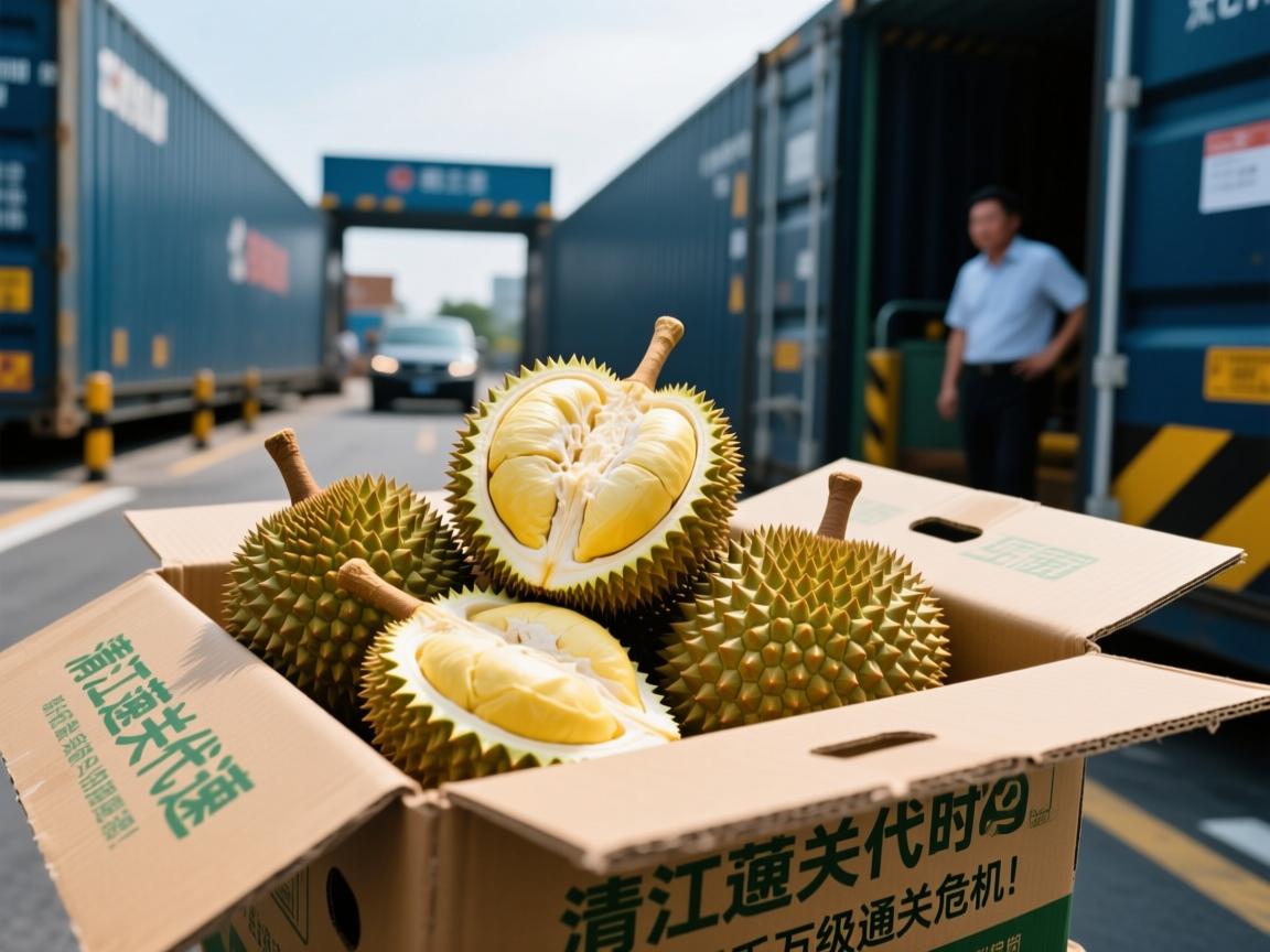 湛江清关代理的生死时速，一箱榴莲引发的千万级通关危机！