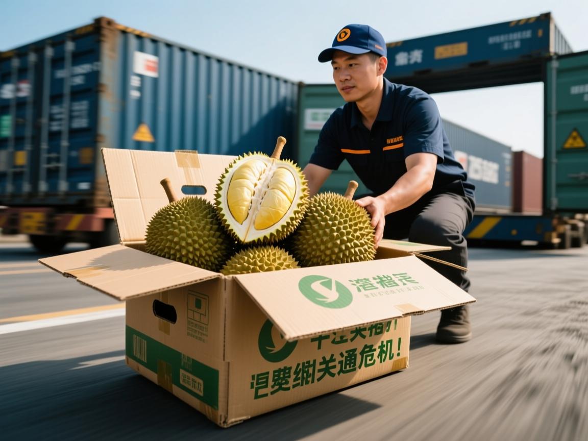 湛江清关代理的生死时速,一箱榴莲引发的千万级通关危机!