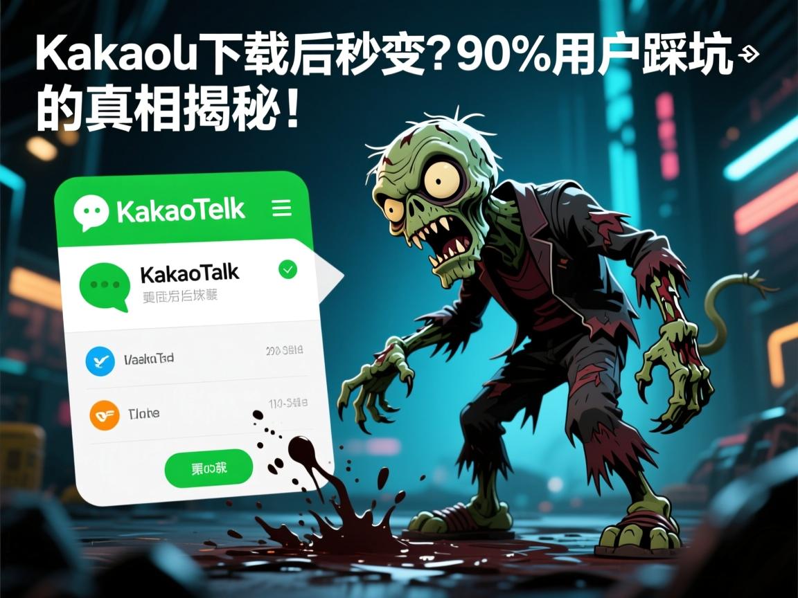 KakaoTalk下载后秒变僵尸?90%用户踩坑的真相揭秘!