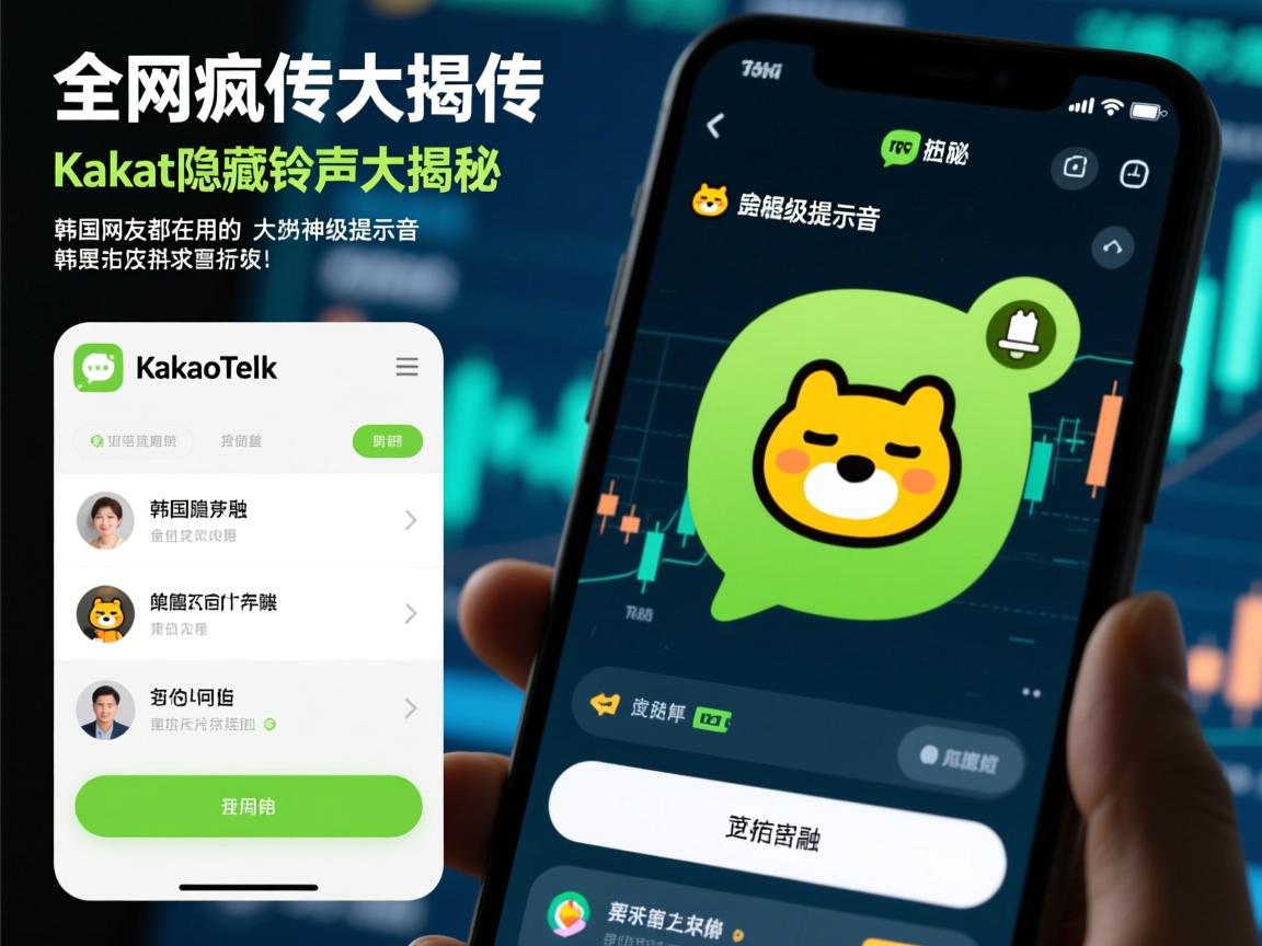 全网疯传!KakaoTalk隐藏铃声大揭秘,韩国网友都在用的神级提示音