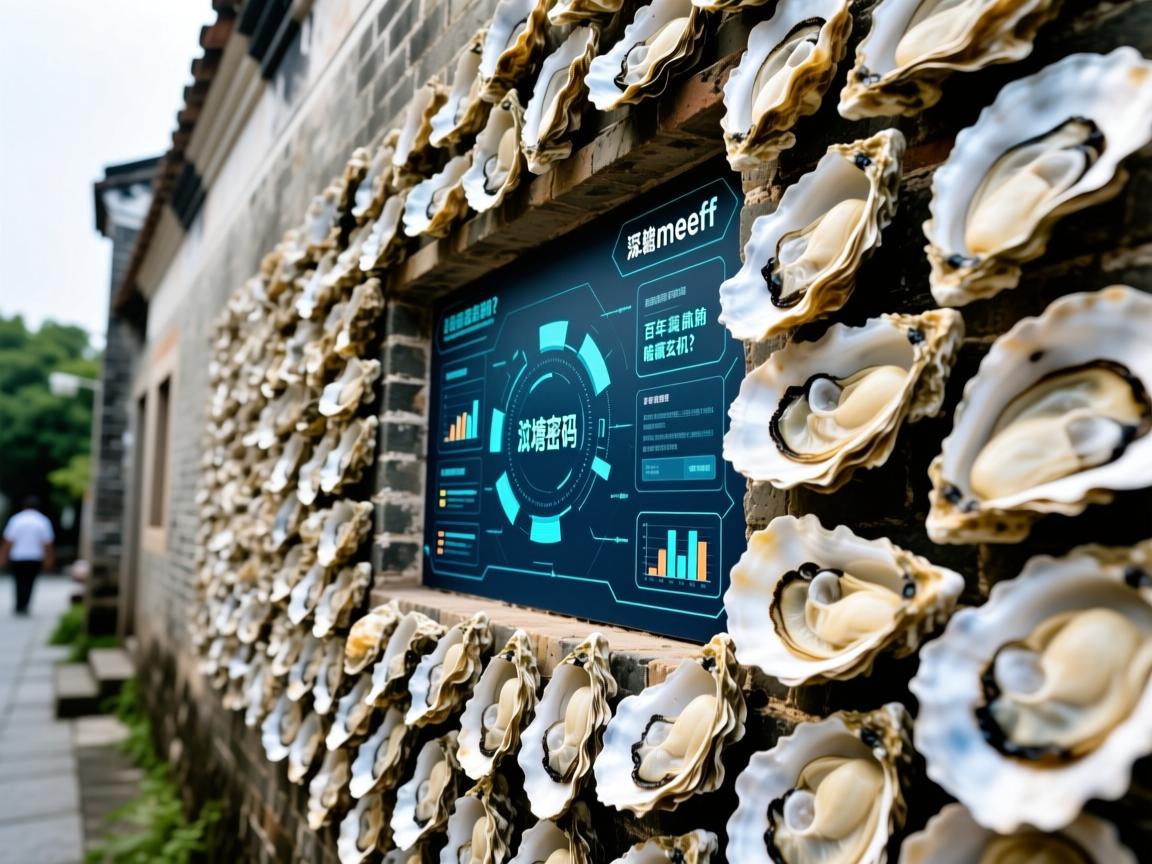 湴塘密码,深藏岭南的劲壙meeff,百年蚝壳墙暗藏玄机?