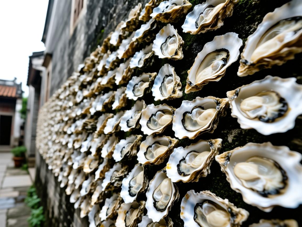 湴塘密码,深藏岭南的劲壙meeff,百年蚝壳墙暗藏玄机?