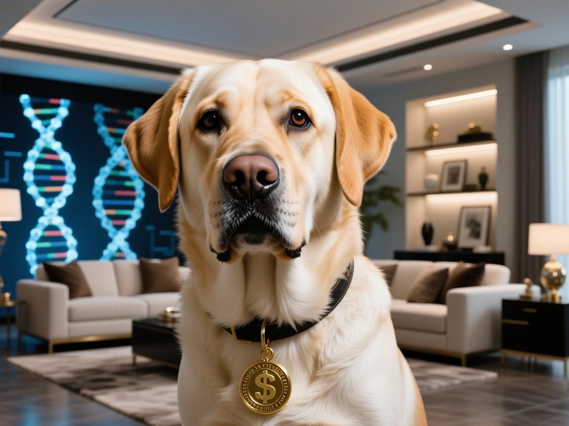 天价犬王诞生!拉布拉多变种32竟卖出一套房首付,背后藏着什么基因密码?