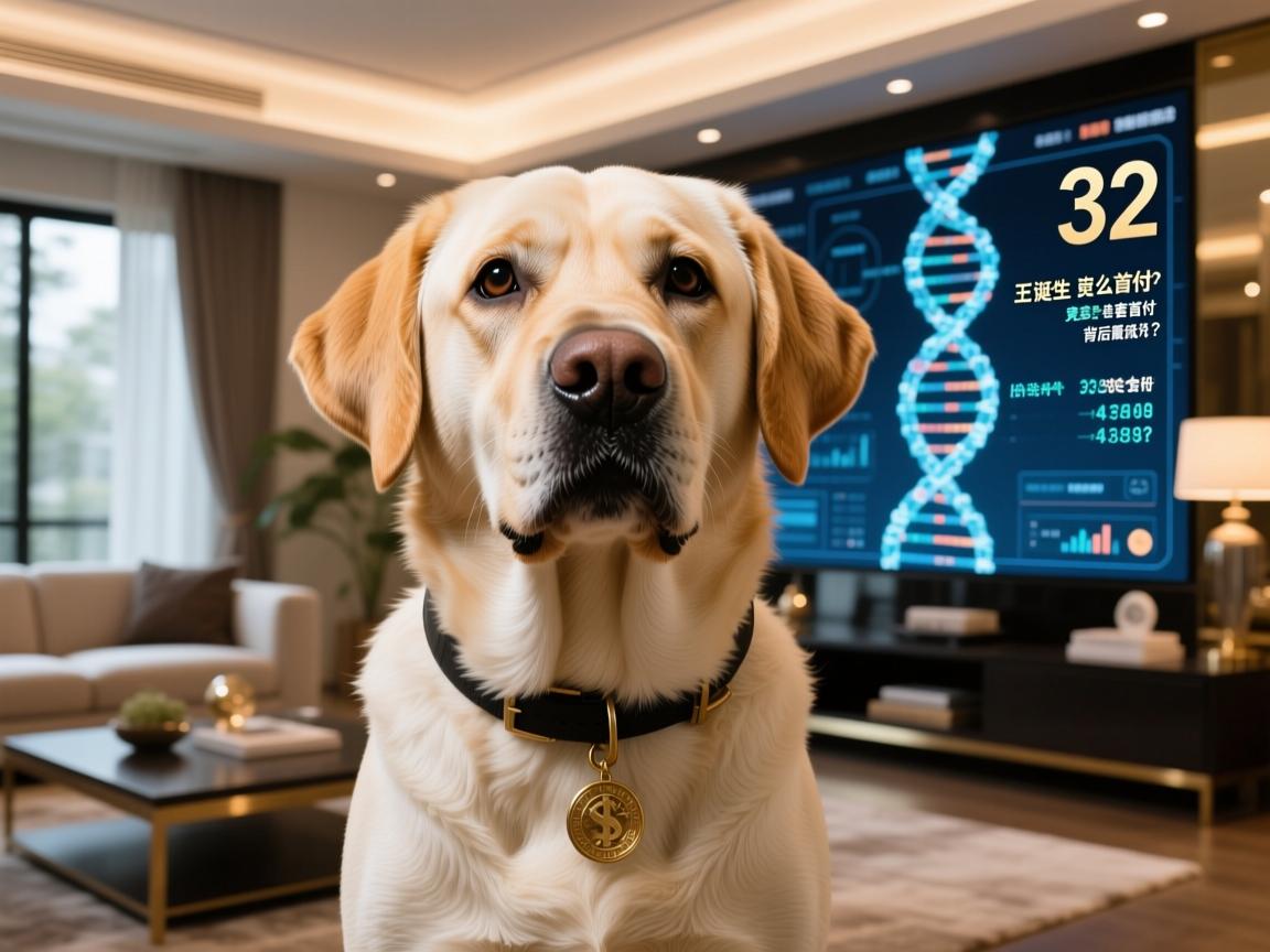天价犬王诞生!拉布拉多变种32竟卖出一套房首付,背后藏着什么基因密码?
