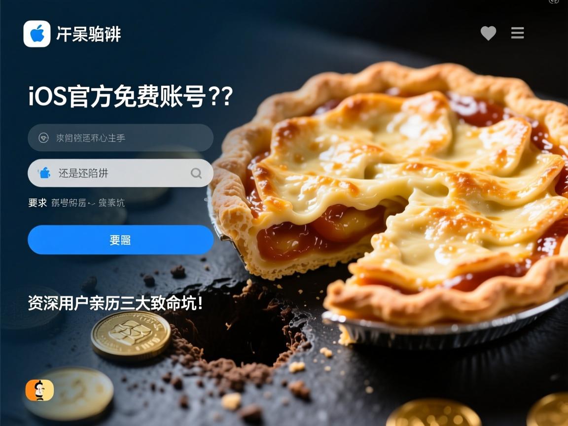 iOS官方免费账号注册,馅饼还是陷阱?资深用户亲历三大致命坑!
