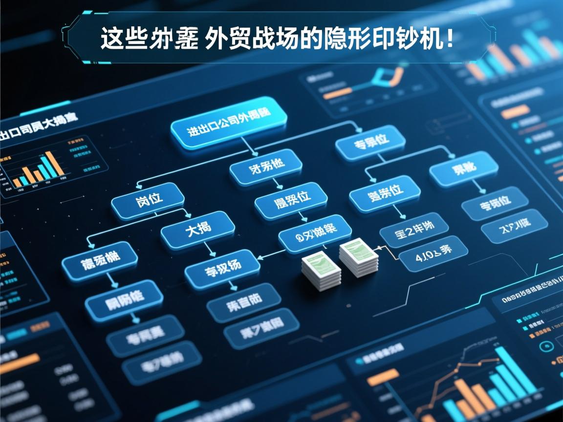 进出口公司架构图大揭秘,这些岗位才是外贸战场的隐形印钞机!