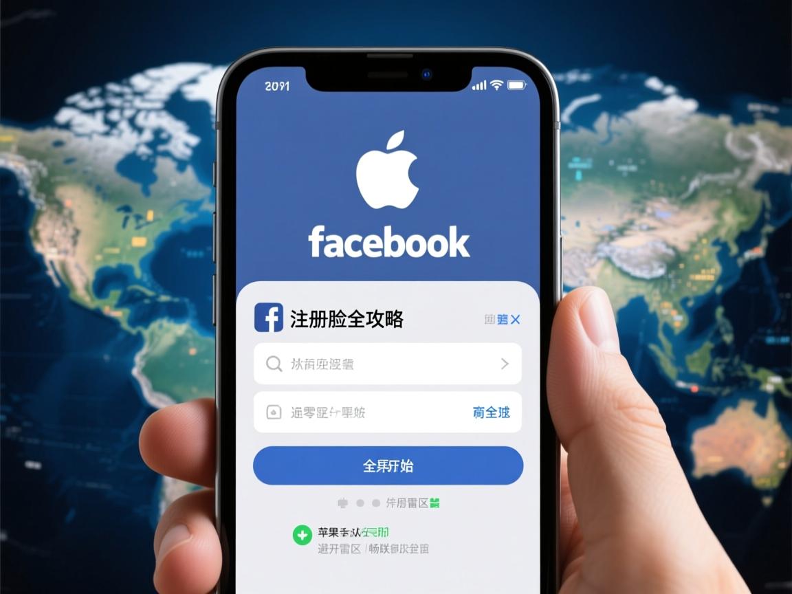 苹果手机注册脸书全攻略,从零开始,避开雷区,畅联全球!