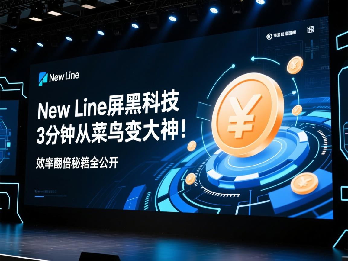 New Line大屏黑科技,3分钟从菜鸟变大神!效率翻倍秘籍全公开