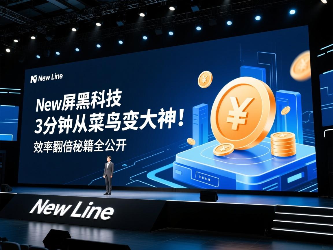 New Line大屏黑科技，3分钟从菜鸟变大神！效率翻倍秘籍全公开