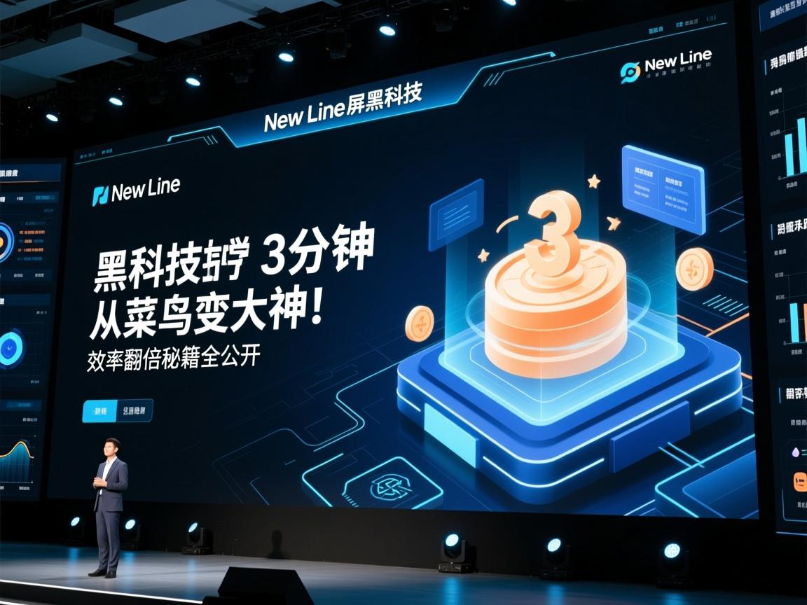 New Line大屏黑科技,3分钟从菜鸟变大神!效率翻倍秘籍全公开
