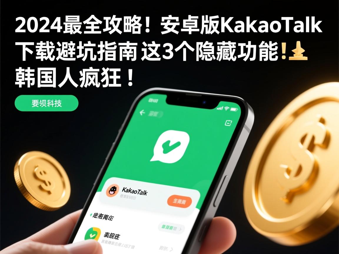 2024最全攻略!安卓版KaKaoTalk下载避坑指南,这3个隐藏功能让韩国人疯狂!