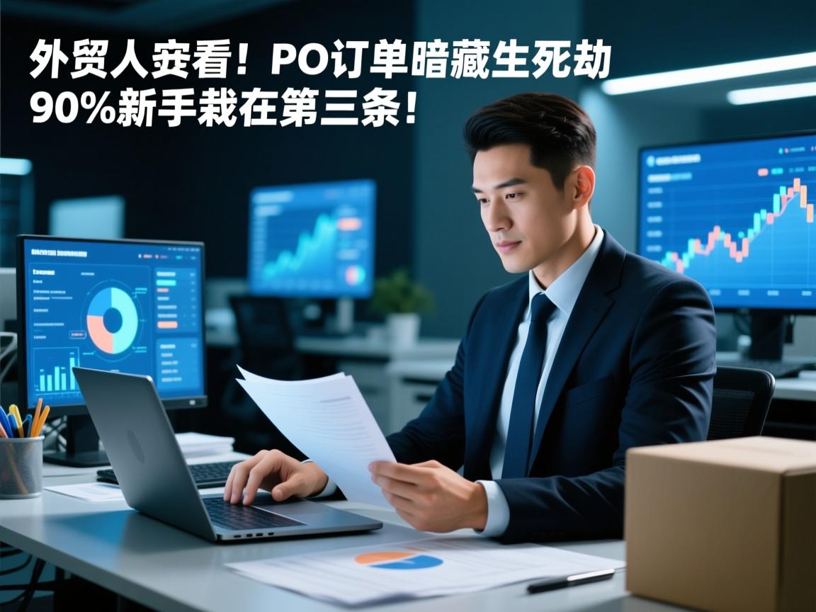 外贸人必看!PO订单暗藏生死劫,90%新手栽在第三条!