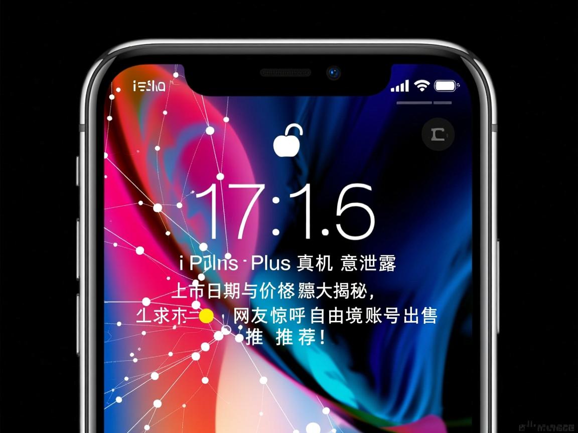 iPhone 17 Plus真机意外泄露，上市日期与价格悬念大揭秘，网友惊呼自由境账号出售推荐！
