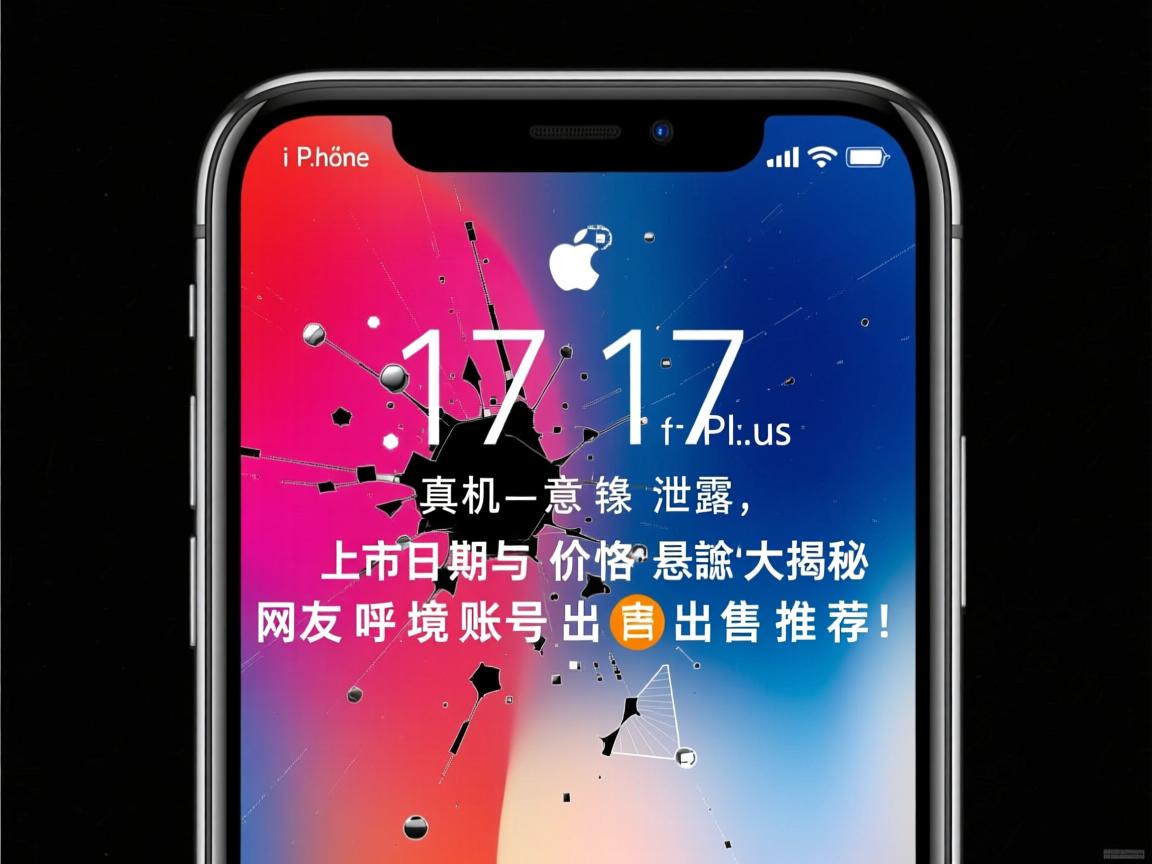 iPhone 17 Plus真机意外泄露,上市日期与价格悬念大揭秘,网友惊呼自由境账号出售推荐!