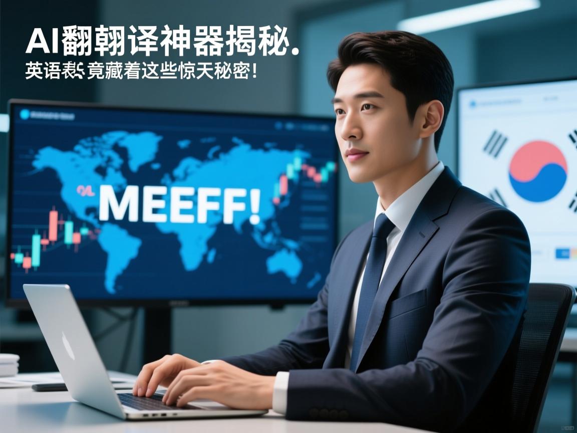 详细阅读:AI翻译神器揭秘,韩国人用MEEFF时,英语表达竟藏着这些惊天秘密! AI翻译神器揭秘,韩国人用MEEFF时,英语表达竟藏着这些惊天秘密!