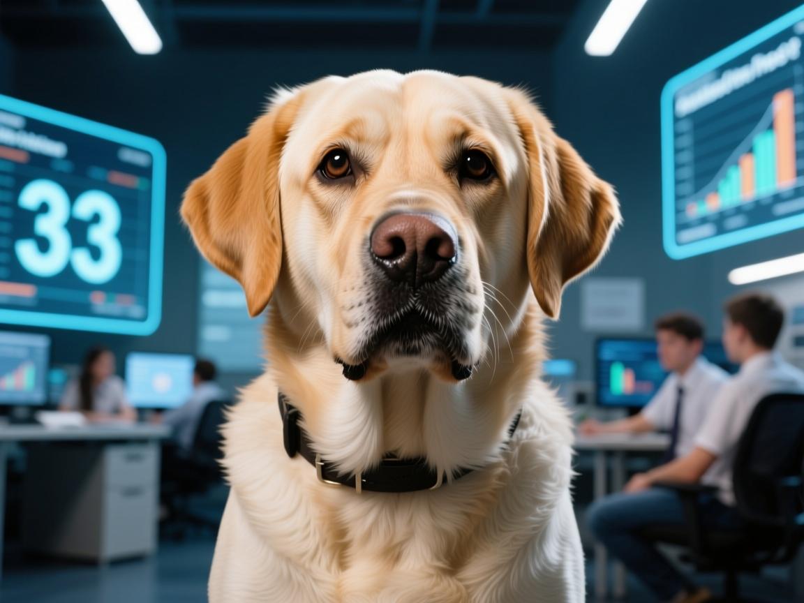 拉布拉多变种33,智商碾压高中生?揭秘犬界爱因斯坦的认知风暴!