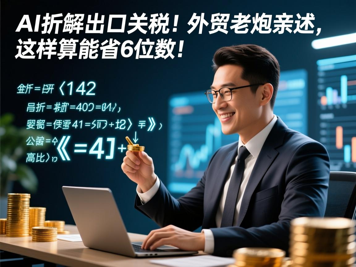 AI拆解出口关税公式!外贸老炮亲述,这样算能省6位数!