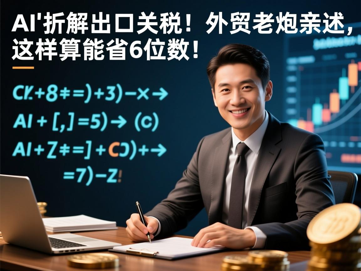 AI拆解出口关税公式!外贸老炮亲述,这样算能省6位数!