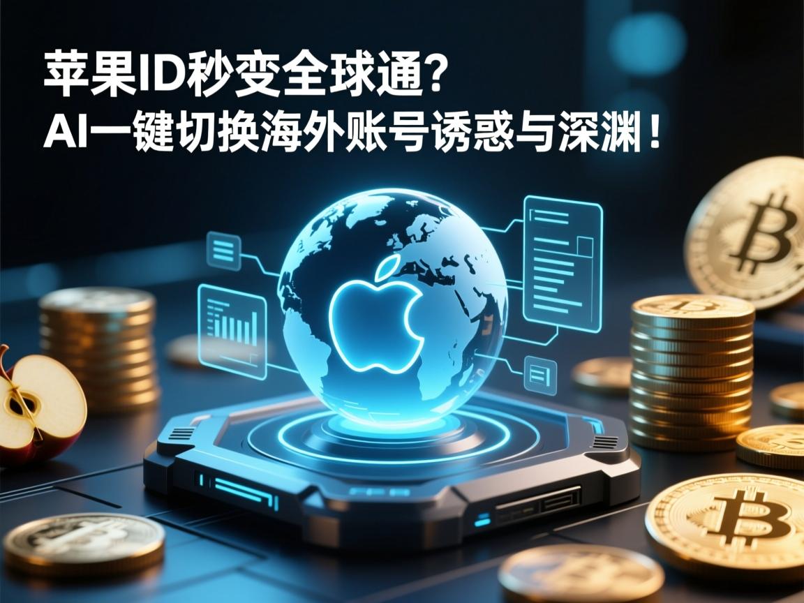 苹果ID秒变全球通?AI一键切换海外账号的诱惑与深渊!