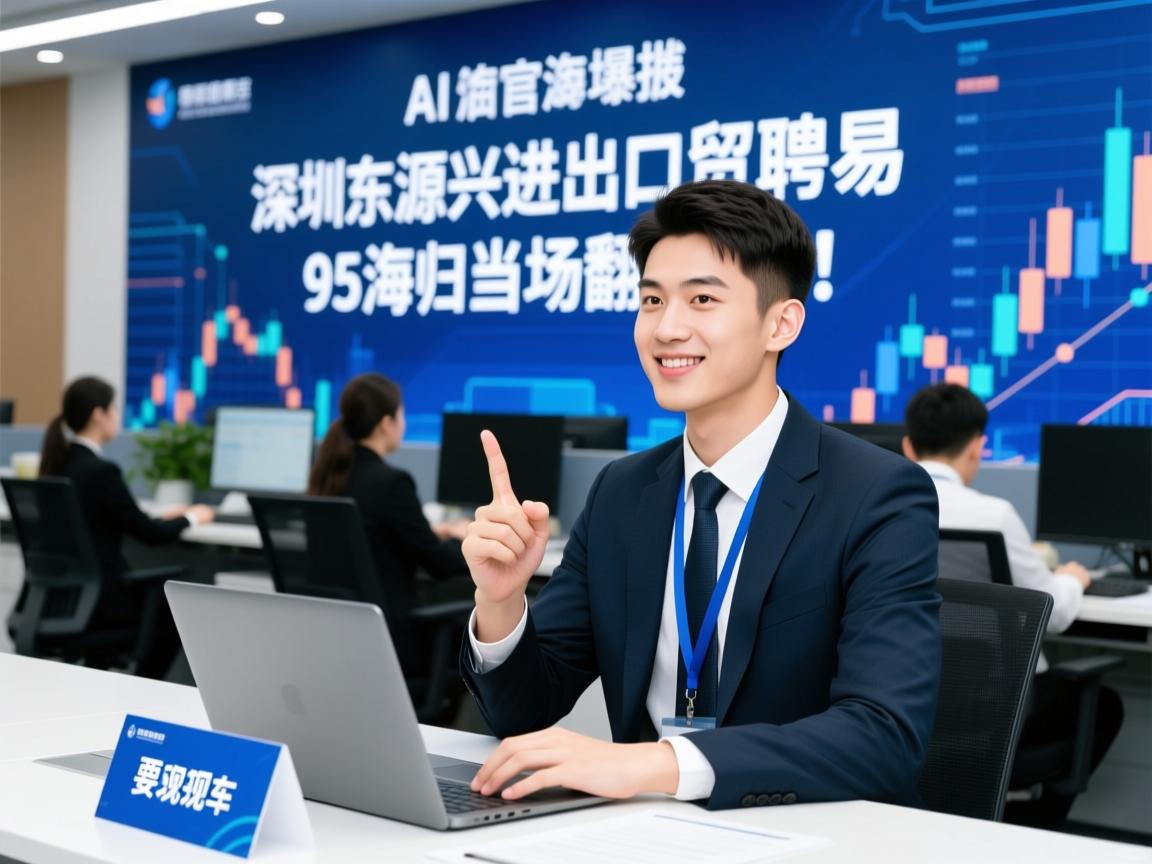 AI面试官首曝,深圳东源兴进出口贸易招聘现场,95后海归当场翻车!